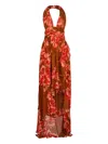 Retroféte Nylah Dress In Red