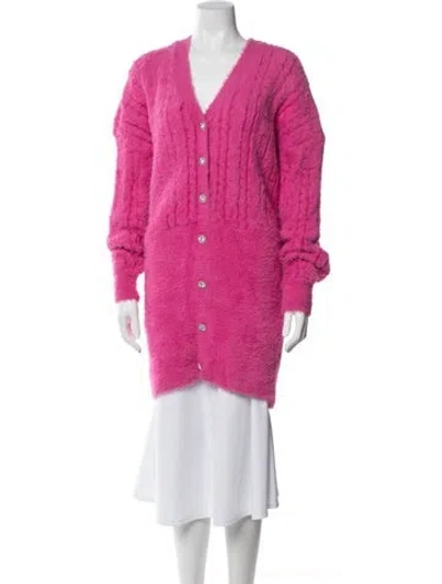 Pre-owned Retroféte Nylon Coat In Pink