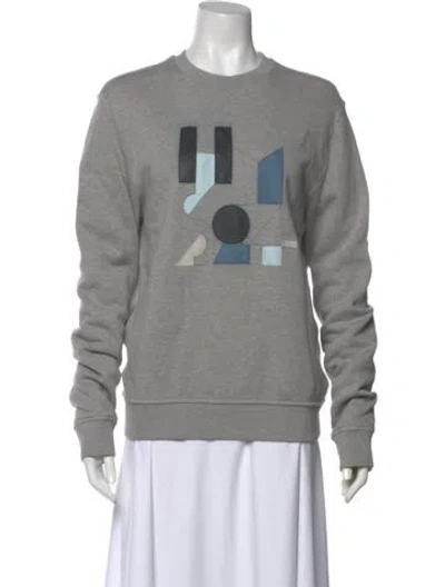 Pre-owned Retroféte Nylon Graphic Print Sweatshirt In Pink
