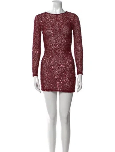 Pre-owned Retroféte Nylon Mini Dress W/ Tags In Pink
