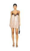 Retroféte Olive Sequin Dress Cream In 크림