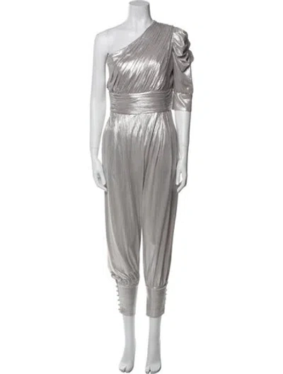 Pre-owned Retroféte One-shoulder Jumpsuit