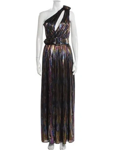 Pre-owned Retroféte One-shoulder Long Dress