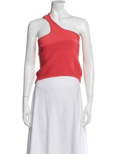 Pre-owned Retroféte One-shoulder Sleeveless Top W/ Tags In Pink