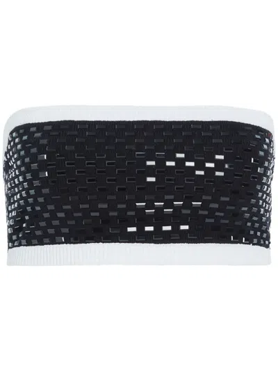 Retroféte Paighton Knit Top In Black
