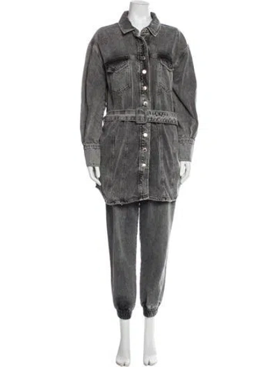Pre-owned Retroféte Pant Set In Gray