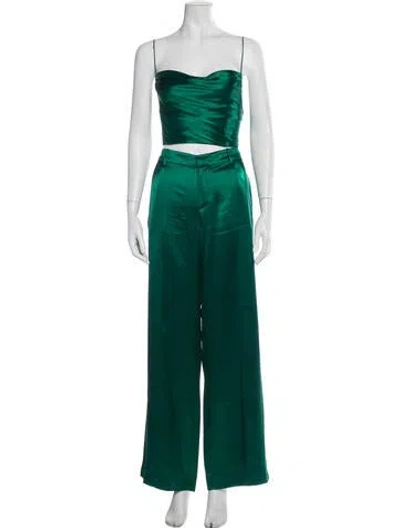 Pre-owned Retroféte Pant Set In Green
