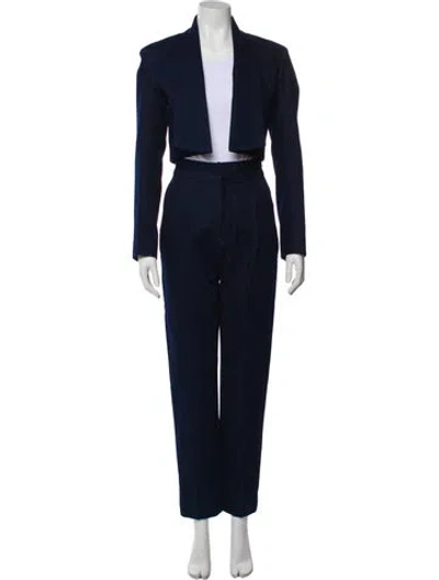 Pre-owned Retroféte Pant Set W/ Tags In Blue