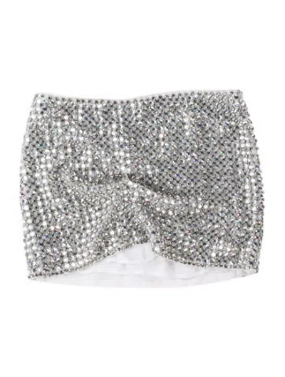 Pre-owned Retroféte Patterned Mini Skirt In Multicolor