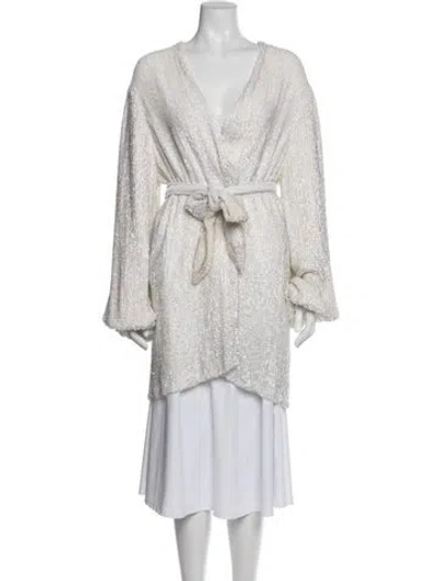 Pre-owned Retroféte Patterned In Neutral