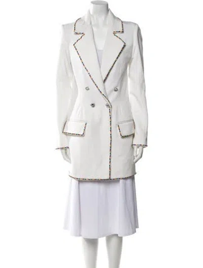 Pre-owned Retroféte Peacoat In White