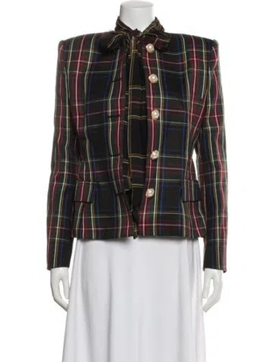 Pre-owned Retroféte Plaid Print Set W/ Tags In Multi