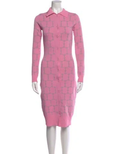Pre-owned Retroféte Printed Midi Length Dress