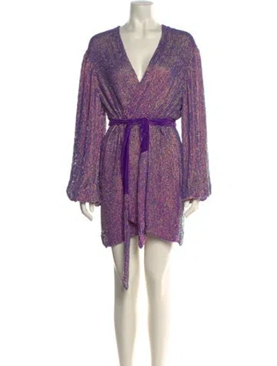 Pre-owned Retroféte Printed Mini Dress