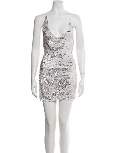 Pre-owned Retroféte Printed Mini Dress