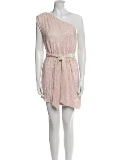 Pre-owned Retroféte Printed Mini Dress In Multi
