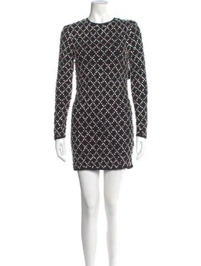 Pre-owned Retroféte Printed Mini Dress In Multi