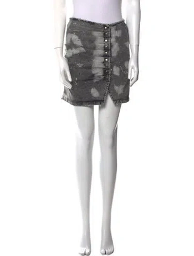 Pre-owned Retroféte Printed Mini Skirt In Multi