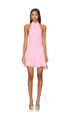 Retroféte Quinn Knit Dress In Metallic Light Rose
