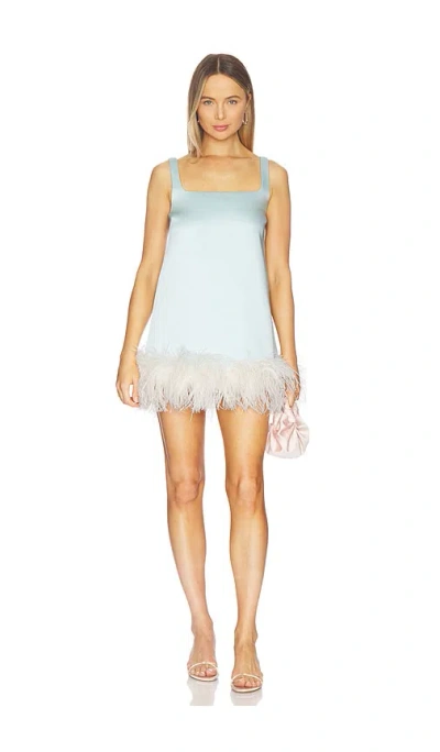 Retroféte Ragna Dress In Blue