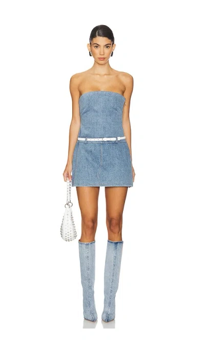 Retroféte Rayne Dress In Blue