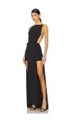 Retroféte Rayzel Mini Dress In 블랙