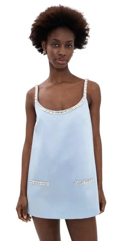 Retroféte Reilly Dress Glace W/ Silver Stone In Blue