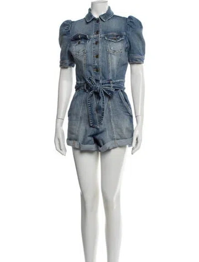 Pre-owned Retroféte Romper In Blue