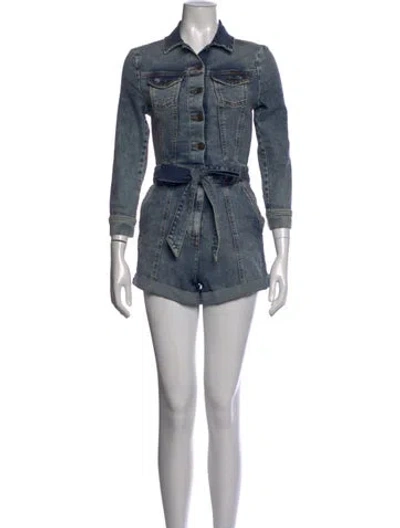 Pre-owned Retroféte Romper In Blue