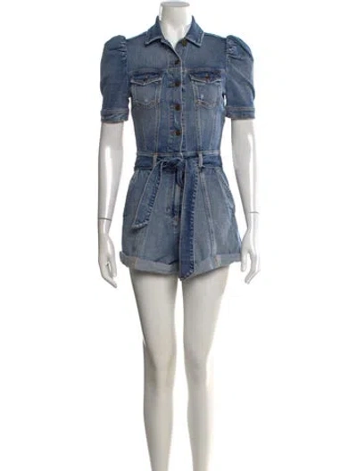Pre-owned Retroféte Romper W/ Tags In Blue