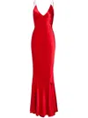 Retroféte Rosalia Dress In Red