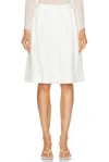 Retroféte Alyson Short In White