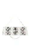 Retroféte Ruth Large Shoulder Bag In Snake & Silver