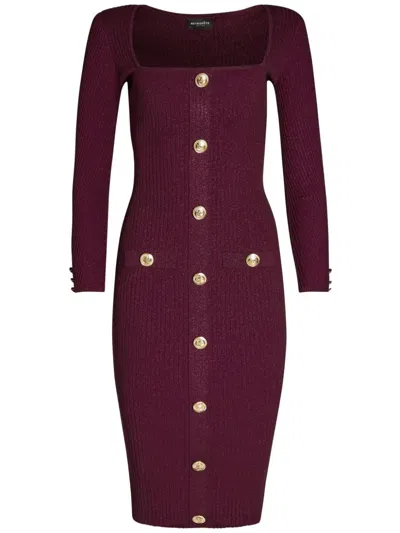 RETROFÉTE SADELLE MIDI DRESS