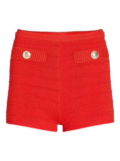 RETROFÉTE SANDRA BANDAGE KNIT SHORTS