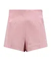 Retroféte Marie Short In Pale Pink In Pink