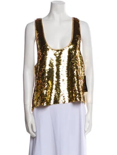 Pre-owned Retroféte Scoop Neck Sleeveless Top W/ Tags