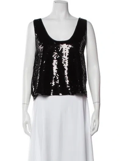 Pre-owned Retroféte Scoop Neck Sleeveless Top W/ Tags In Multi