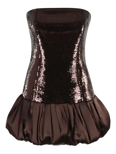 RETROFÉTE SEQUIN-EMBELLISHED BUBBLE DRESS