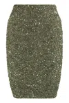 Retroféte Retrofete Sequin Mini Skirt