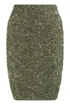 Retroféte Retrofete Sequin Mini Skirt
