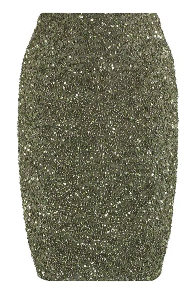 RETROFÉTE RETROFÊTE SEQUIN MINI SKIRT
