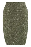 Retroféte Retrofete Sequin Mini Skirt