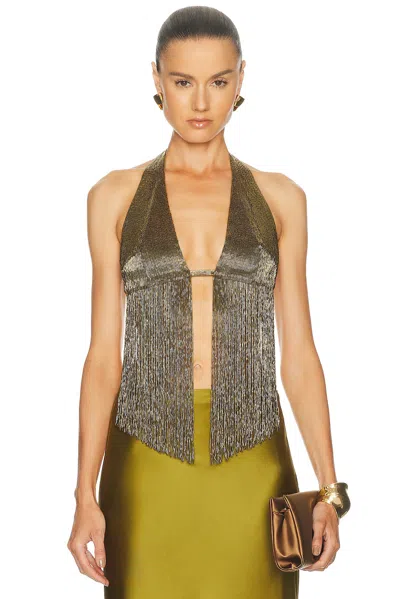 Retroféte Sereya Top In Brown