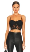 Retroféte Seven Top In Black