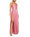 Retroféte Sevyn Pleated Strapless Gown