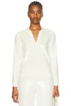 Retroféte Shaelynn Shirt In Winter White