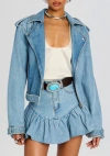 Retroféte Shay Denim Jackets In Blue Cotton In Bleeker