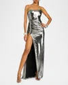 Retroféte Retrofête Shivani Gown In Gunmetal