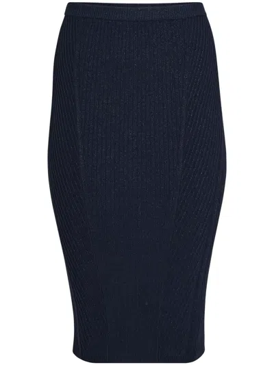 Retroféte Sidra Skirt In Blue
